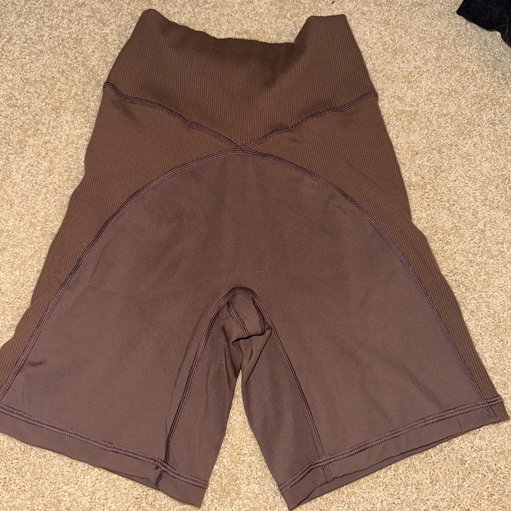 Aerie Brown Bike Shorts